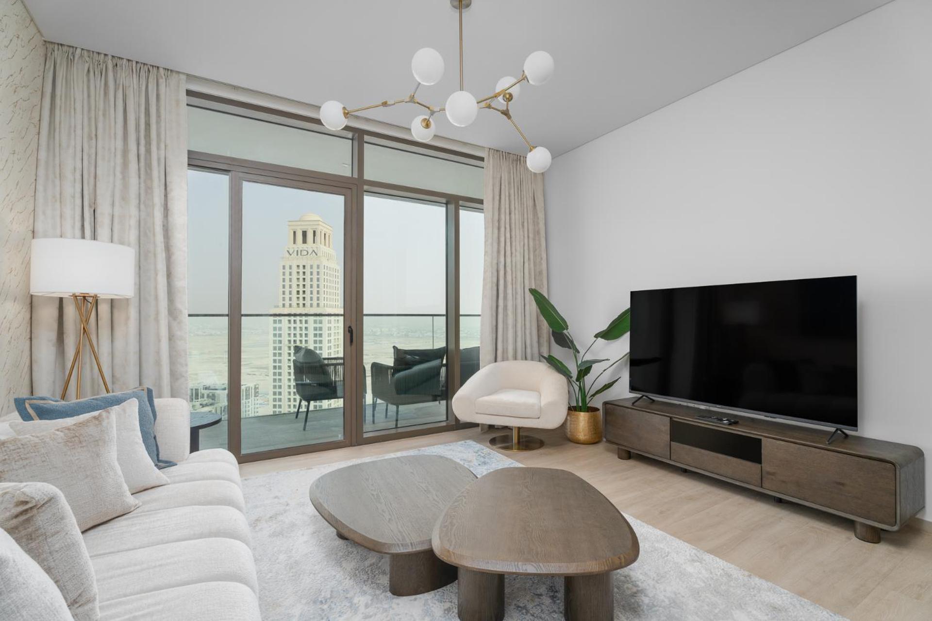 Apartment Nasma Luxury - 26th-floor Creek Harbour 2br With Sea Views *