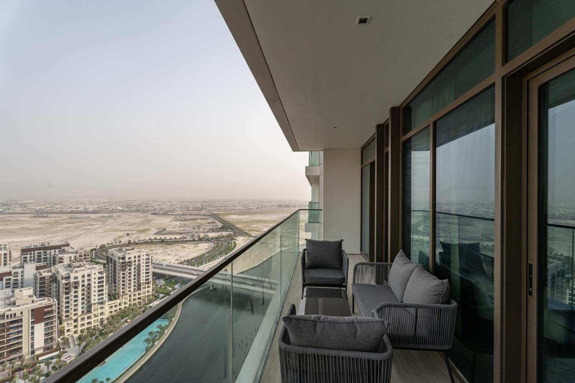 Nasma Luxury - 26th-floor Creek Harbour 2br With Sea Views *